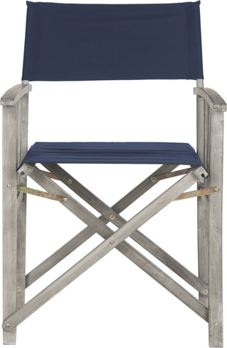 Safavieh Laguna Director Chair Grey Wash/Navy Furniture main image