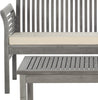 Safavieh Carson 4 Pc Outdoor Set Grey Wash/Beige Furniture 