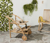 Safavieh Lodi Tea Cart Teak Look Furniture  Feature