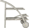 Safavieh Lodi Tea Cart Grey Wash/Beige Furniture main image