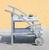 Safavieh Lodi Tea Cart Grey Wash/Beige Furniture 