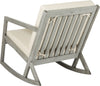 Safavieh Vernon Rocking Chair Grey/Beige Furniture 