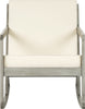 Safavieh Vernon Rocking Chair Grey/Beige Furniture main image
