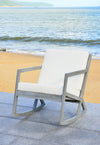 Safavieh Vernon Rocking Chair Grey/Beige Furniture 