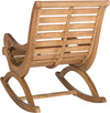 Safavieh Sonora Rocking Chair Teak Brown Furniture 