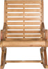 Safavieh Sonora Rocking Chair Teak Brown Furniture main image