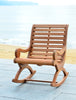 Safavieh Sonora Rocking Chair Teak Brown Furniture 