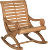 Safavieh Sonora Rocking Chair Teak Brown Furniture 