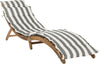 Safavieh Pacifica 3 Piece Lounge Set Teak Brown/Grey/White Furniture 