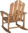 Safavieh Moreno Rocking Chair Teak Brown Furniture 