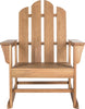 Safavieh Moreno Rocking Chair Teak Brown Furniture main image