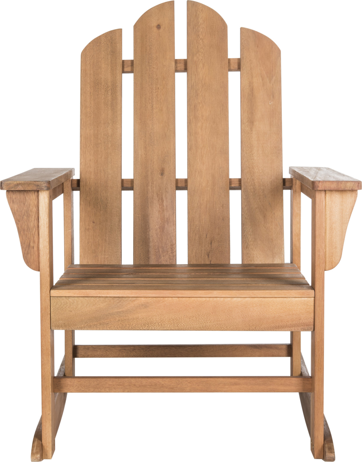 Safavieh Moreno Rocking Chair Teak Brown Furniture main image