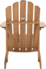 Safavieh Topher Adirondack Chair Teak Furniture 