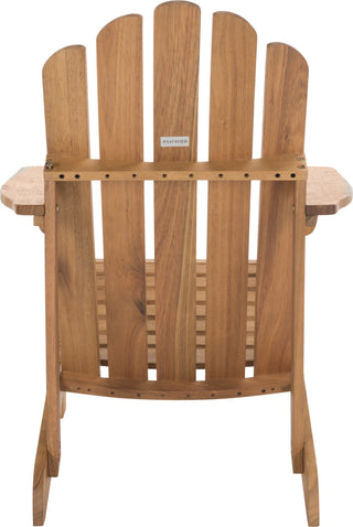 Safavieh Topher Adirondack Chair Teak Furniture 