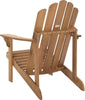 Safavieh Topher Adirondack Chair Teak Furniture 