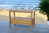 Safavieh Bertie Tea Trolley Teak Furniture 