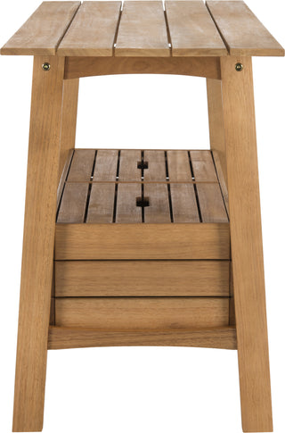 Safavieh Bertie Tea Trolley Teak Furniture 