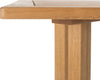 Safavieh Pate 3 Pc Bar 398-Inch H Table Bistro Set Teak/White Furniture 