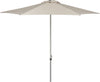 Safavieh Hurst 9 Ft Easy Glide Market Umbrella UV Resistant Beige Furniture main image