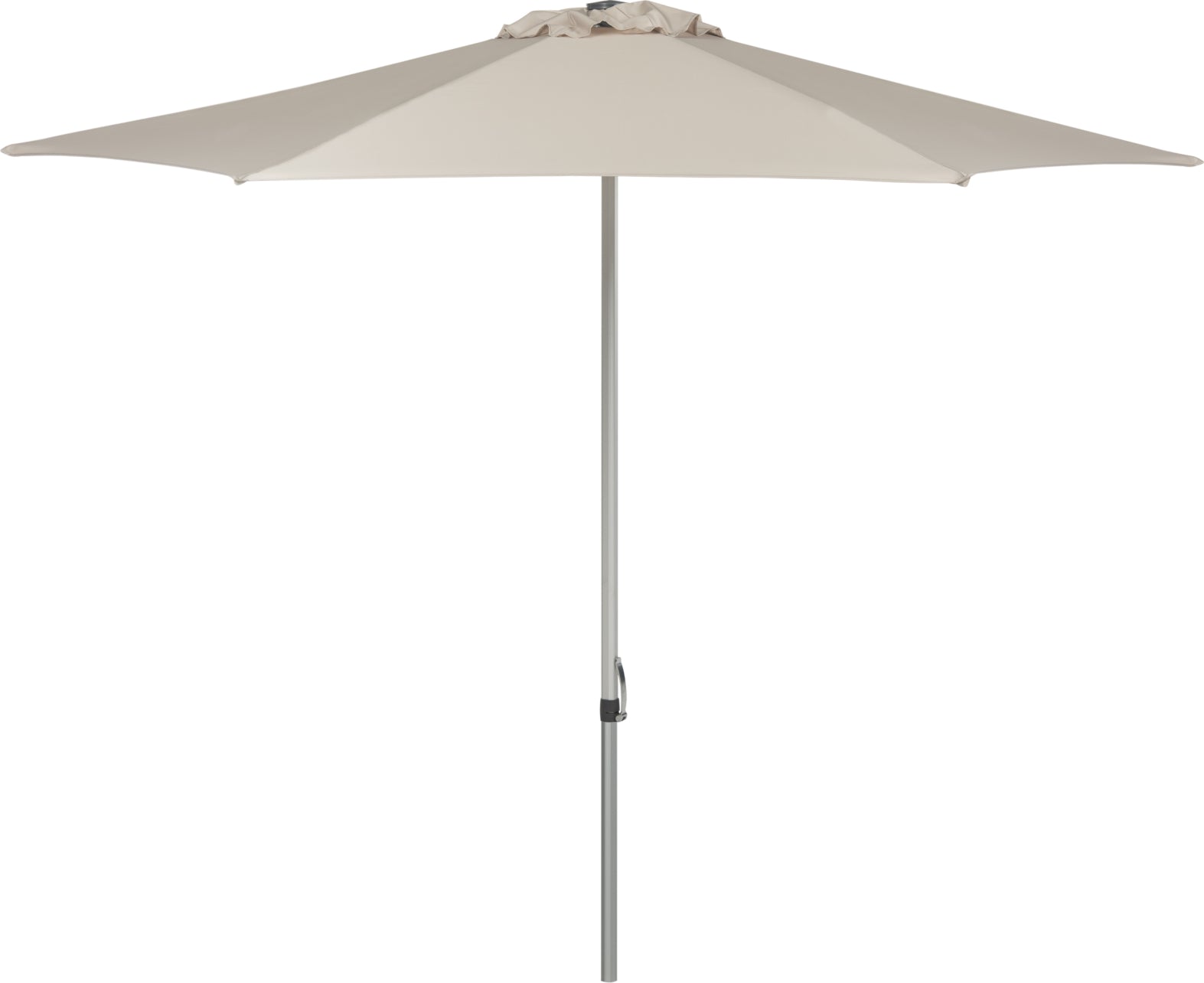 Safavieh Hurst 9 Ft Easy Glide Market Umbrella UV Resistant Beige Furniture main image