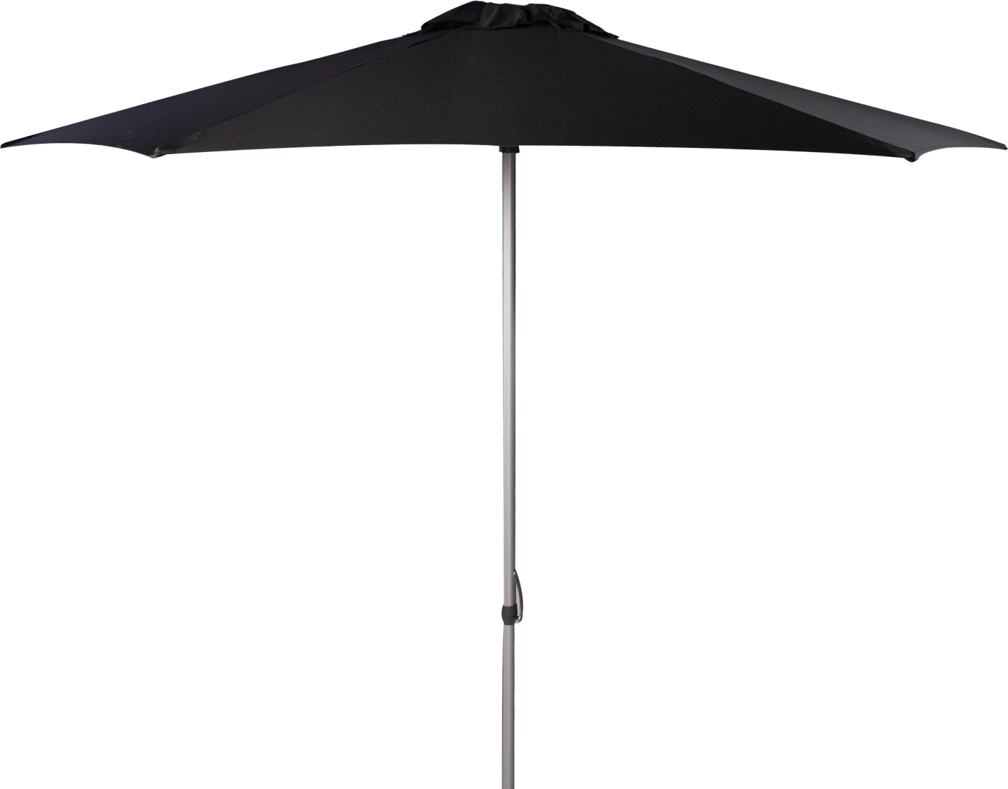 Safavieh Hurst 9 Ft Easy Glide Market Umbrella UV Resistant Black Furniture main image