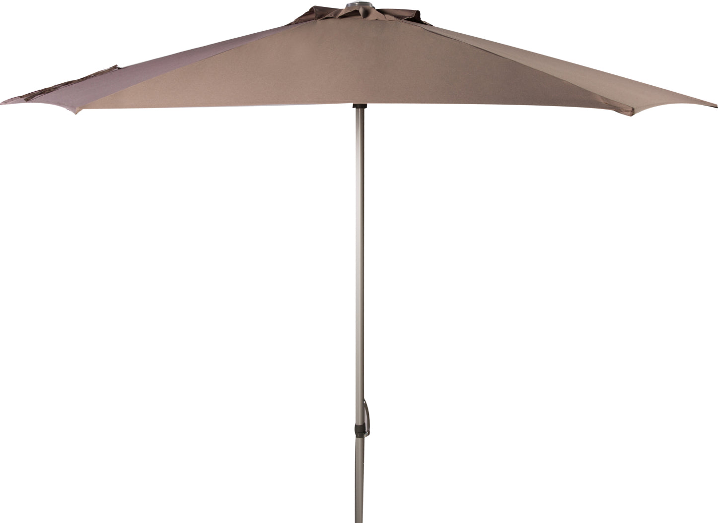 Safavieh Hurst 9 Ft Easy Glide Market Umbrella UV Resistant Grey Furniture main image