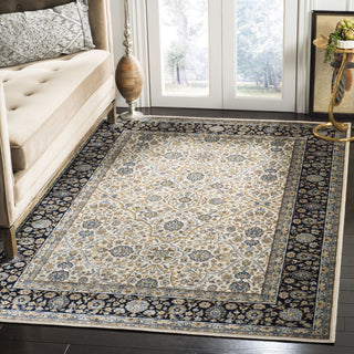 Safavieh Persian Garden PEG606S Ivory/Navy Area Rug  Feature