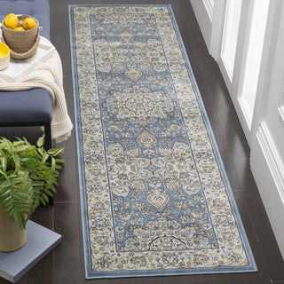 Safavieh Persian Garden PEG609N Multi/Navy Area Rug Room Scene Feature