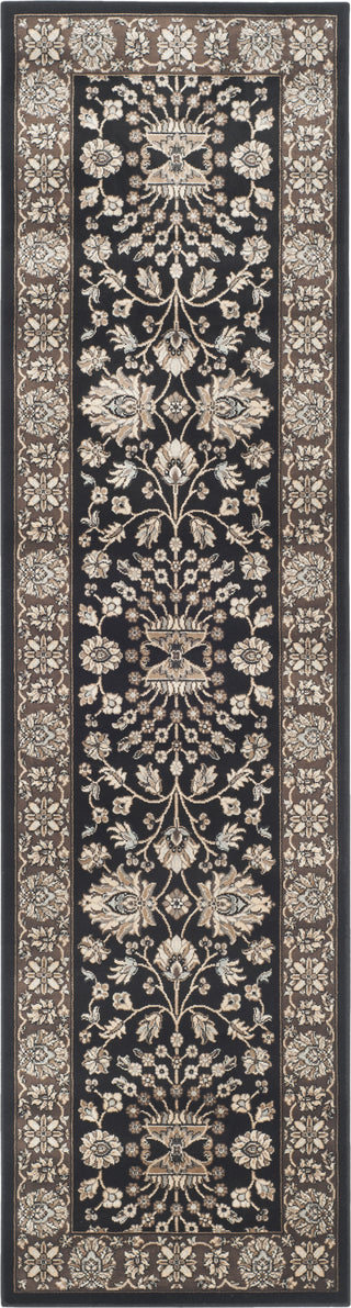 Safavieh Persian Garden PEG610F Black/Brown Area Rug 