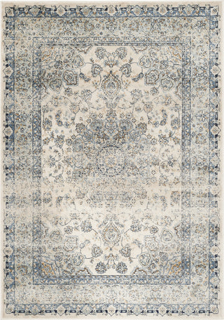 Safavieh Persian Garden Vintage PGV605A Ivory/Light Blue Area Rug 