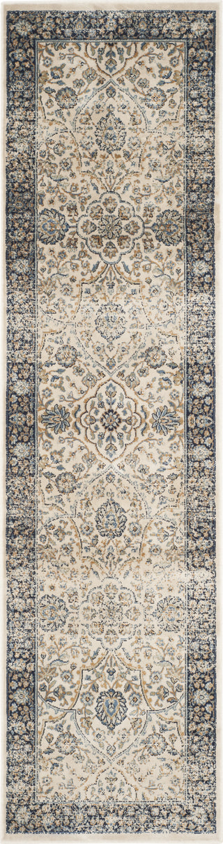 Safavieh Persian Garden Vintage PGV606D Ivory/Navy Area Rug 