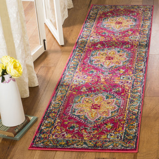 Safavieh Phoenix PHX153R Fuchsia/Blue Area Rug 