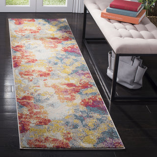 Safavieh Phoenix 100 PHX157P Blue/Orange Area Rug Lifestyle Image Feature