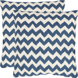 Safavieh Striped Tealea Chainstitch Navy Blue main image