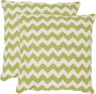 Safavieh Striped Tealea Chainstitch Lime / Green main image