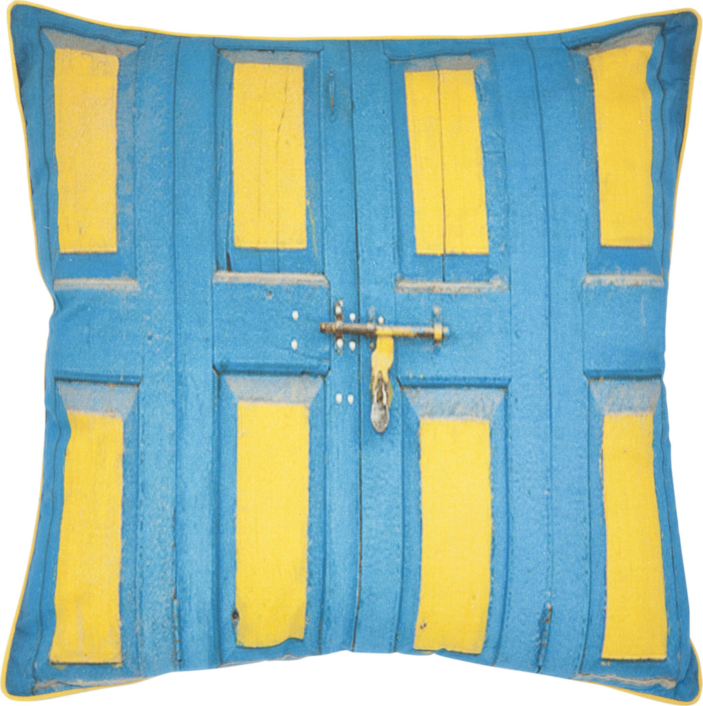 Safavieh Nador Printed Patterns Aqua / Yellow main image