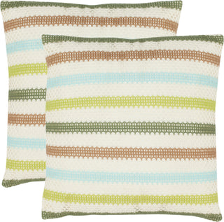 Safavieh Bleeker Stripes Blue / Green main image