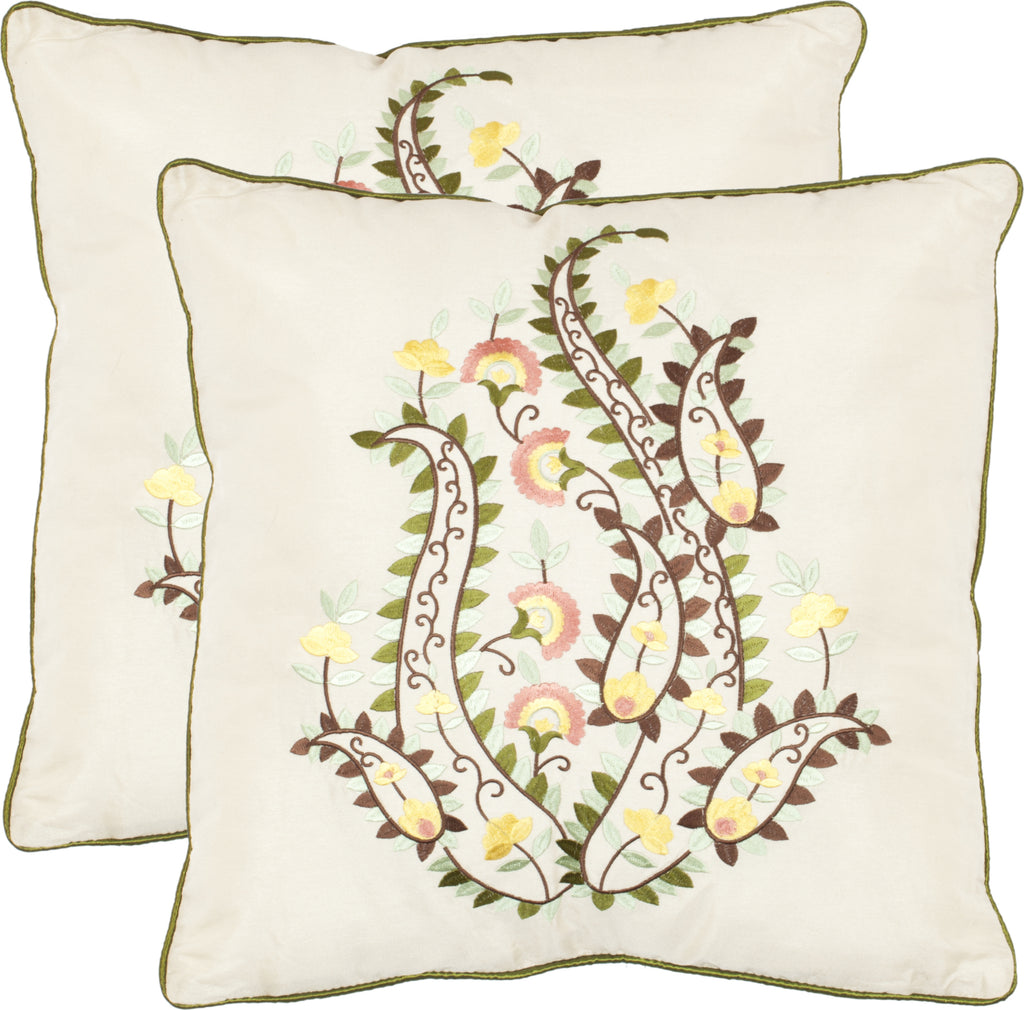 Safavieh Parides Embroidered Creme main image