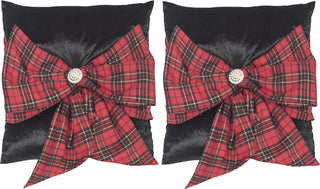 Safavieh Tartan Bow Seasonal Chic Holiday Plaid main image