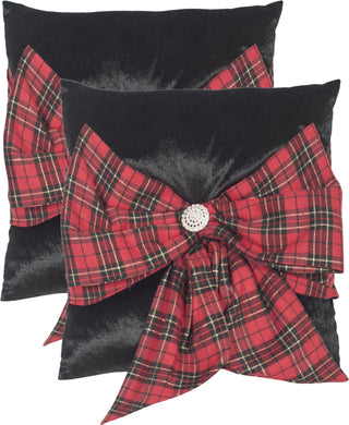 Safavieh Tartan Bow Seasonal Chic Holiday Plaid 