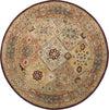 Safavieh Persian Legend Pl812 Red/Rust Area Rug Round