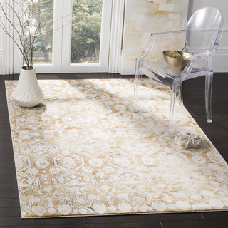 Safavieh Palermo PLM846G Gold/Beige Area Rug  Feature