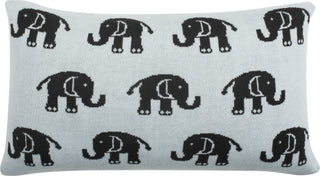 Safavieh Baby Phant Printed Patterns Sky Blue/Charcoal 