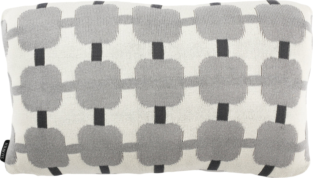 Safavieh Retro Square Printed Patterns Light Grey/Dark Grey main image