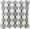 Safavieh Retro Square Printed Patterns Light Grey/Dark Grey 