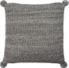 Safavieh Pom Knit Textures and Weaves Dark Grey/Natural 