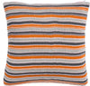 Safavieh Candy Stripe Knit Textures and Weaves Light Grey/Dark Grey/Orange/Pink 