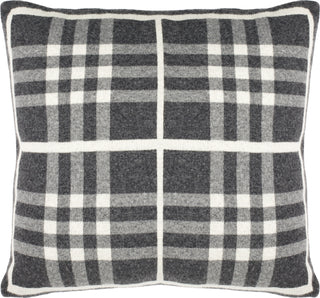 Safavieh Unity Gingham Knit Textures and Weaves Dark Grey/Medium Grey/Ivory 