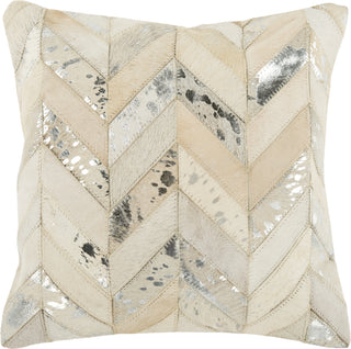 Safavieh Metallic Herringbone Cowhide Beige/Gold 