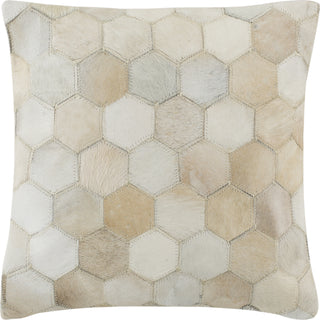 Safavieh Tiled Cowhide White main image